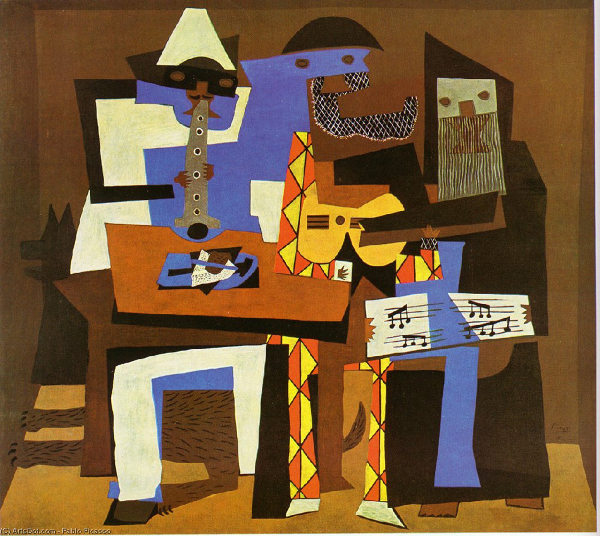 Three Musicians — Pablo Picasso