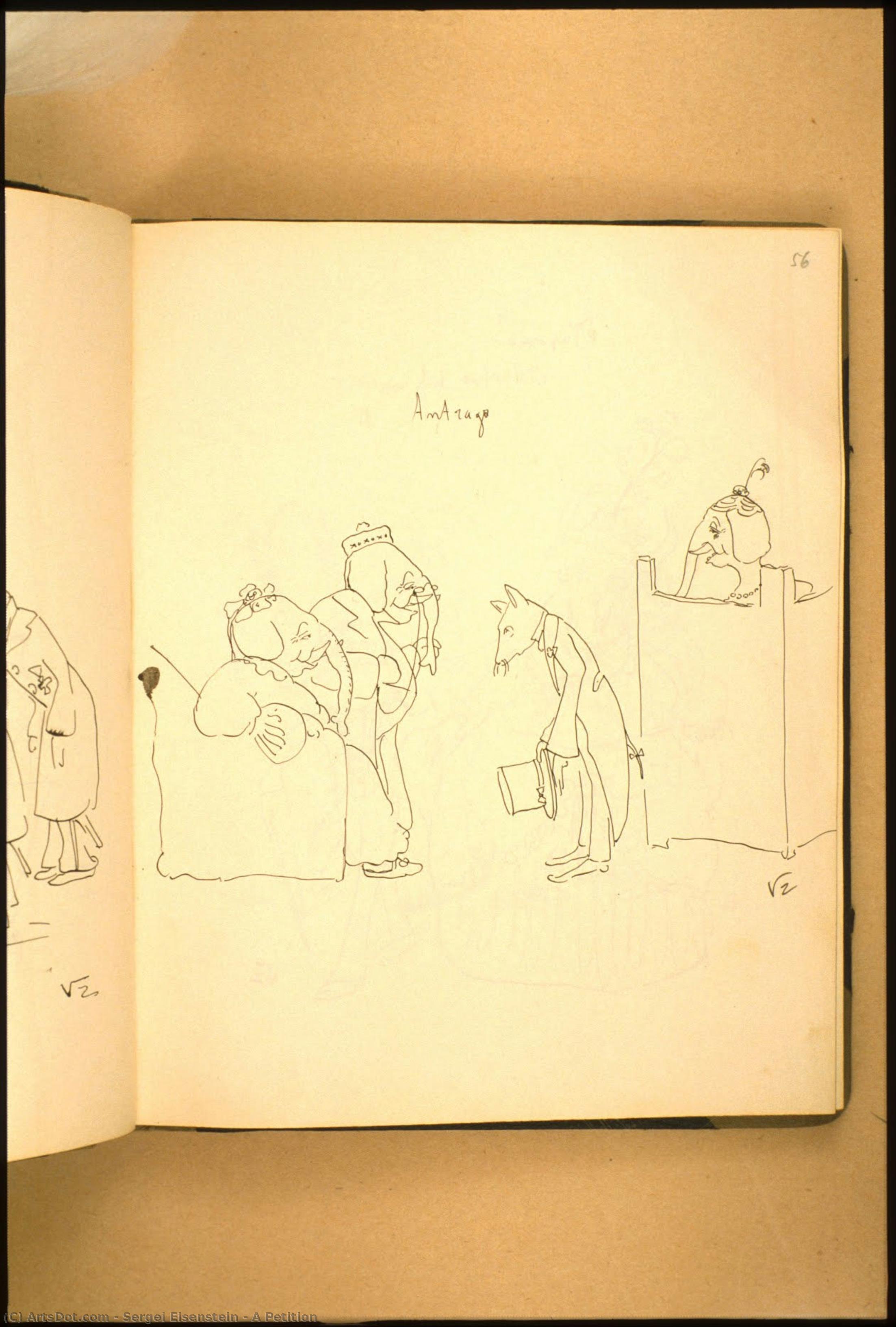 A Petition — Sergej Eisenstein