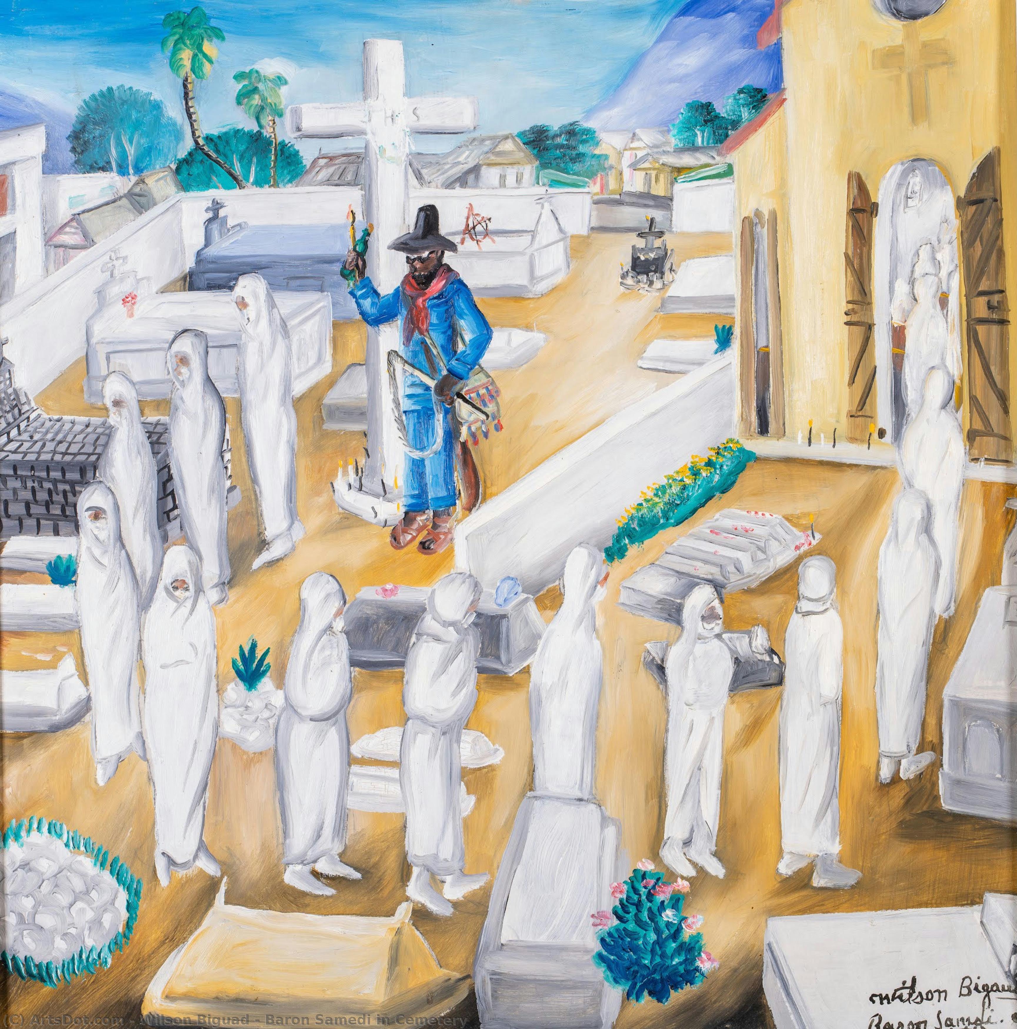wilson biguad, Baron Samedi in Cemetery