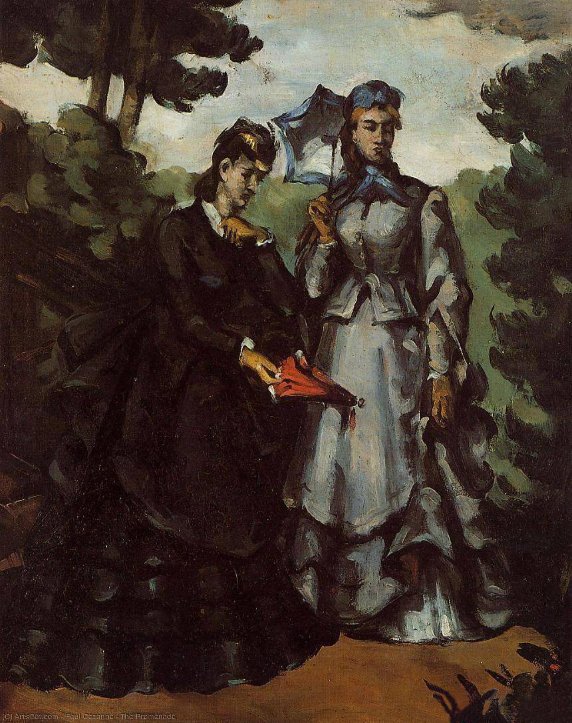 El Paseo — Paul Cézanne