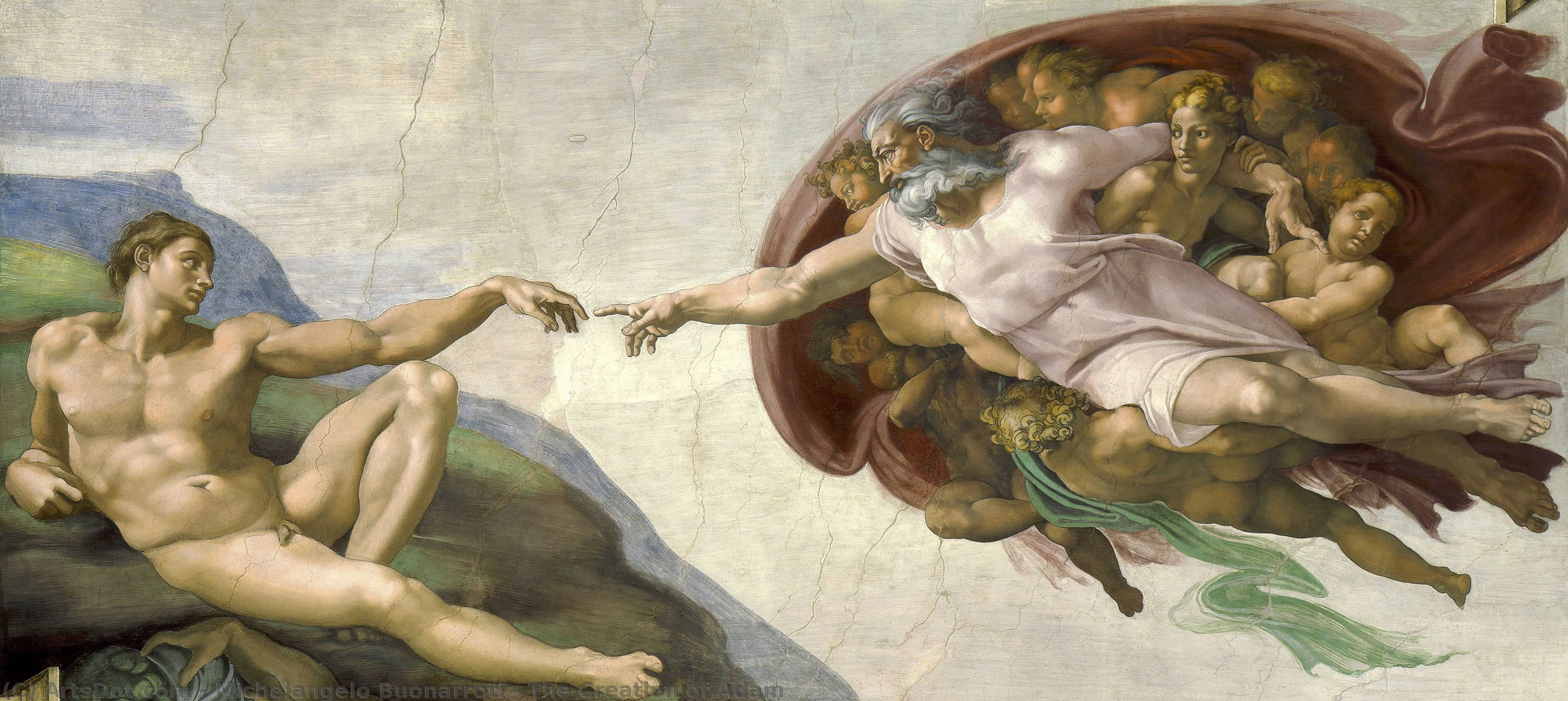 The Creation Of Adam — Michelangelo Buonarroti