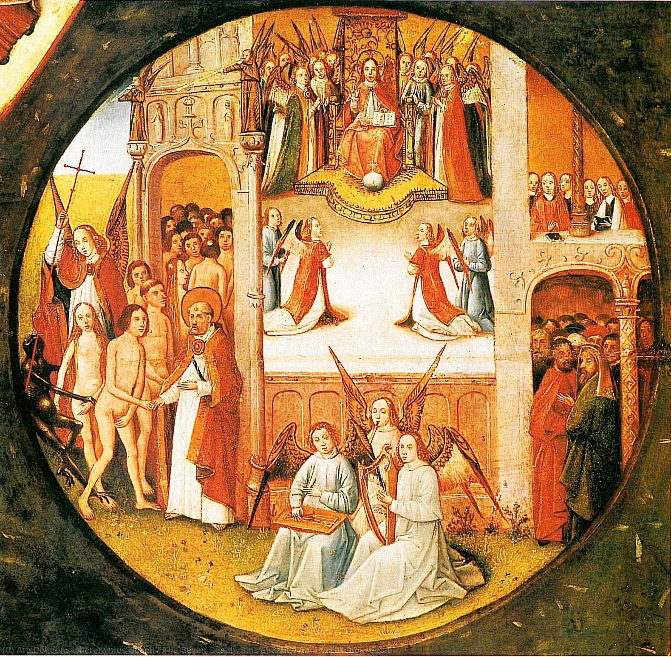 The Seven Deadly Sins And The Four Last Things — Hieronymus Bosch