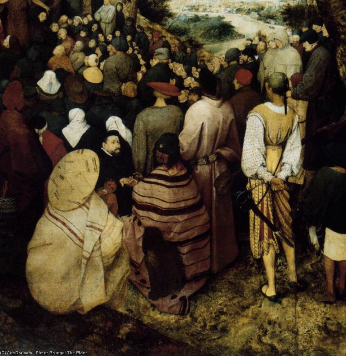 Praching Av Johannes Døperen — Pieter Bruegel Den Eldre