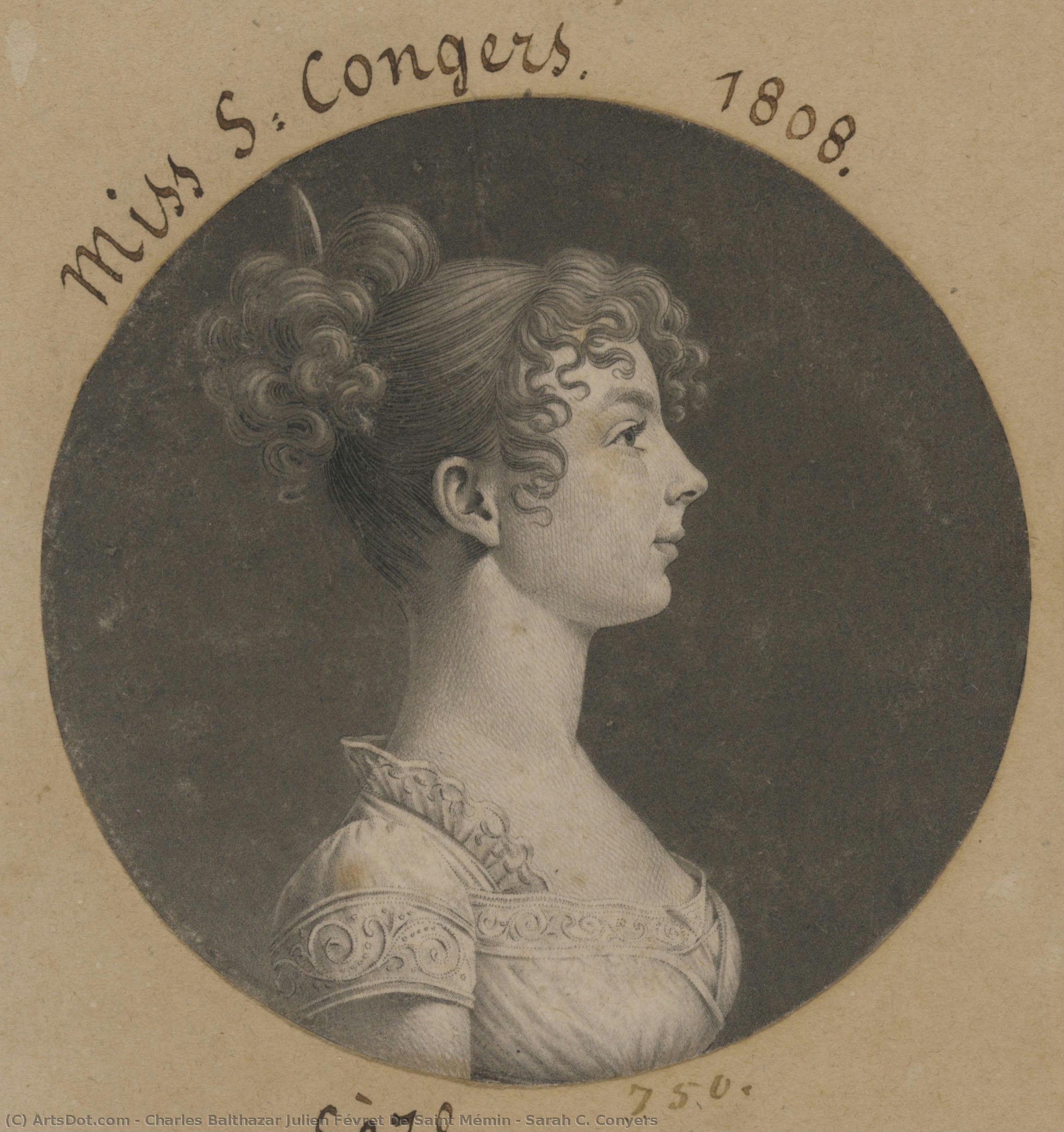 charles balthazar julien févret de saint mémin, Sarah C. Conyers
