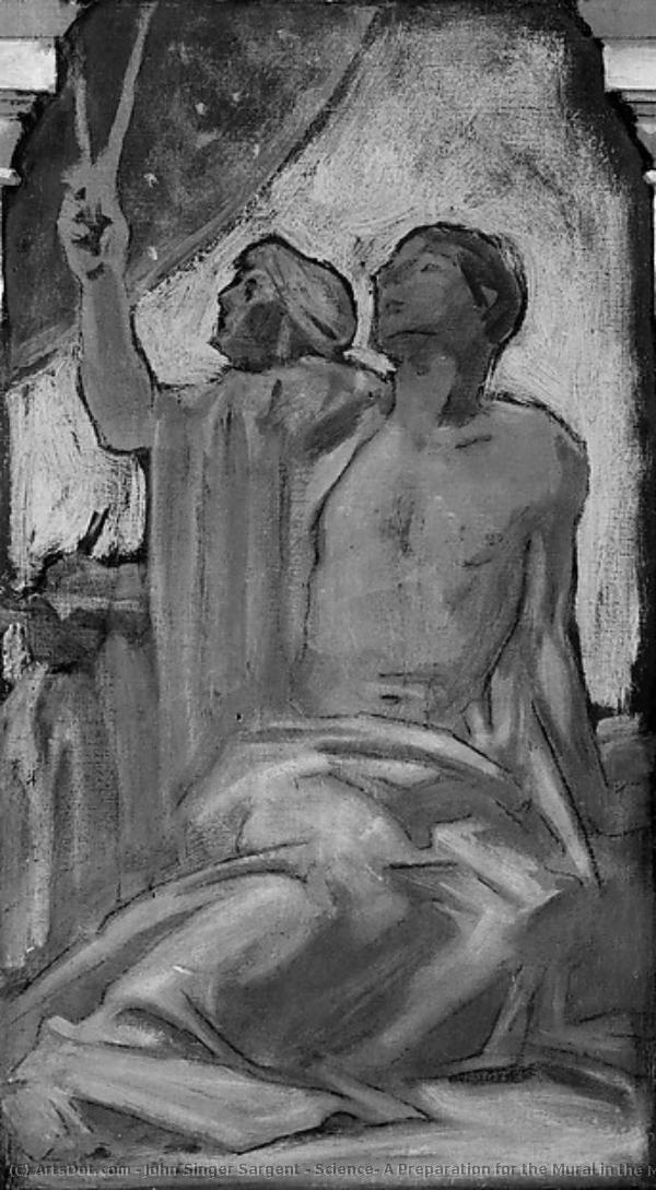 Science: Förberedelse För Målningen I Museo De Arte Konstigt Buenos Aires — John Singer Sargent