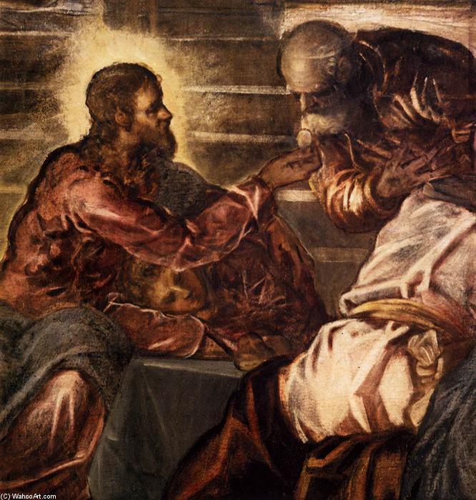 The Last Supper (detail) — ჯაკოპო ტინტორეტო