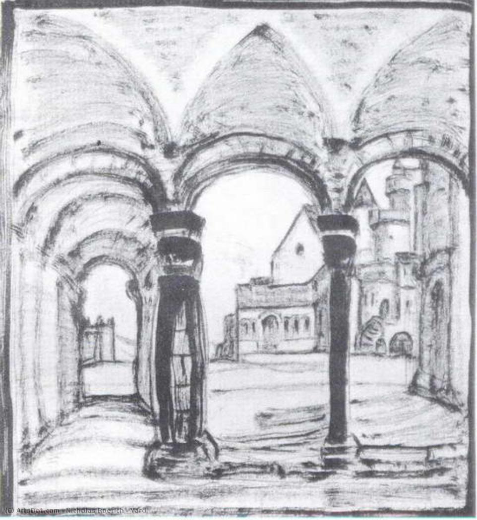 Yard — Nikolai Roerich