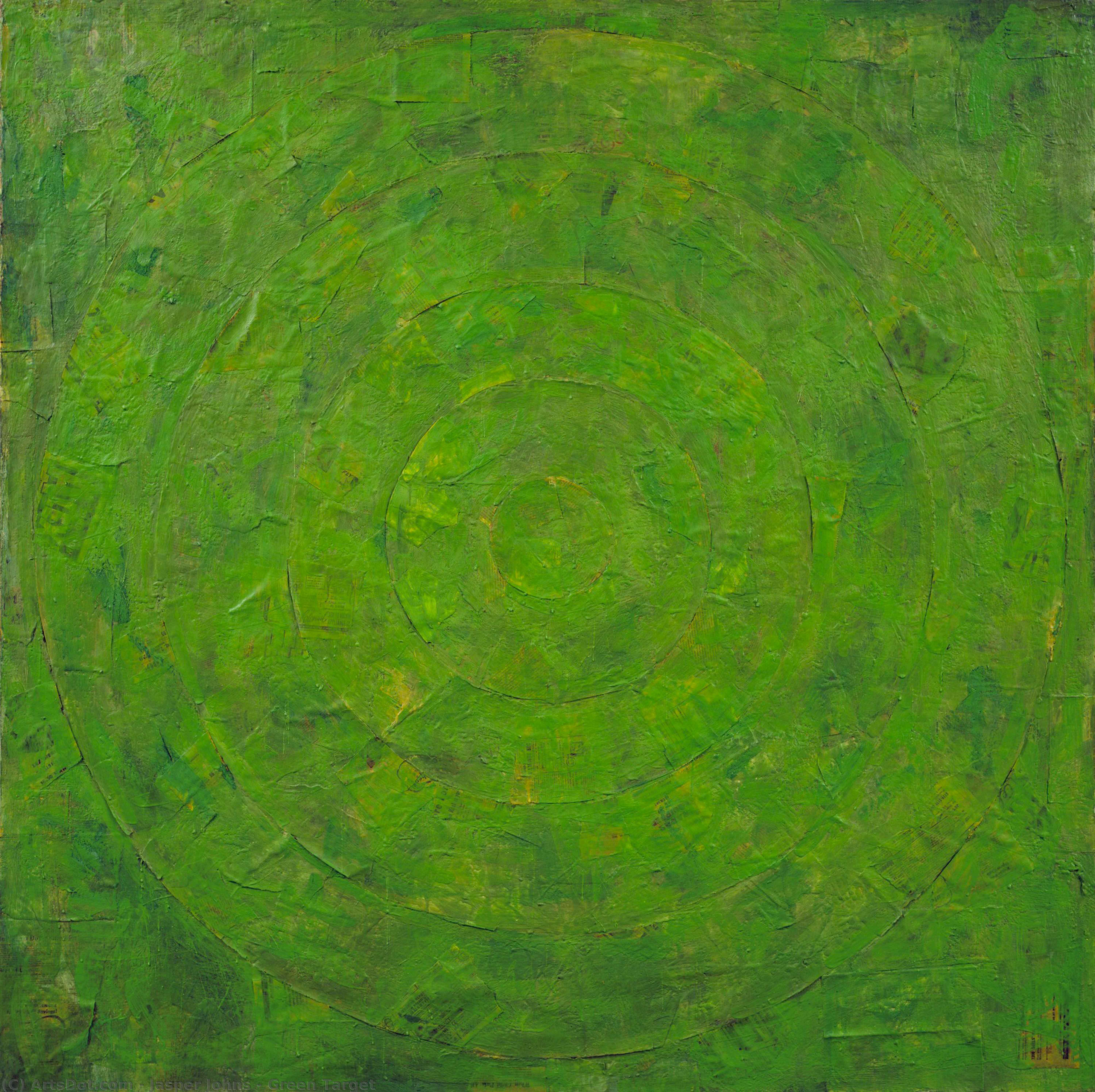 Cible Verte — Jasper Johns
