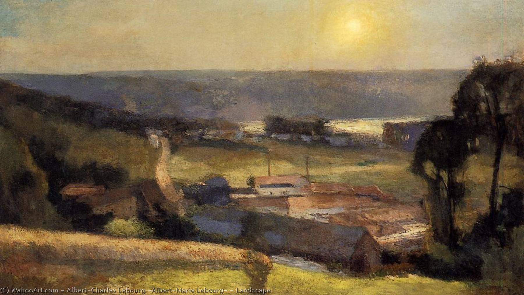 Landscape — Albertas Karolis Leburgas