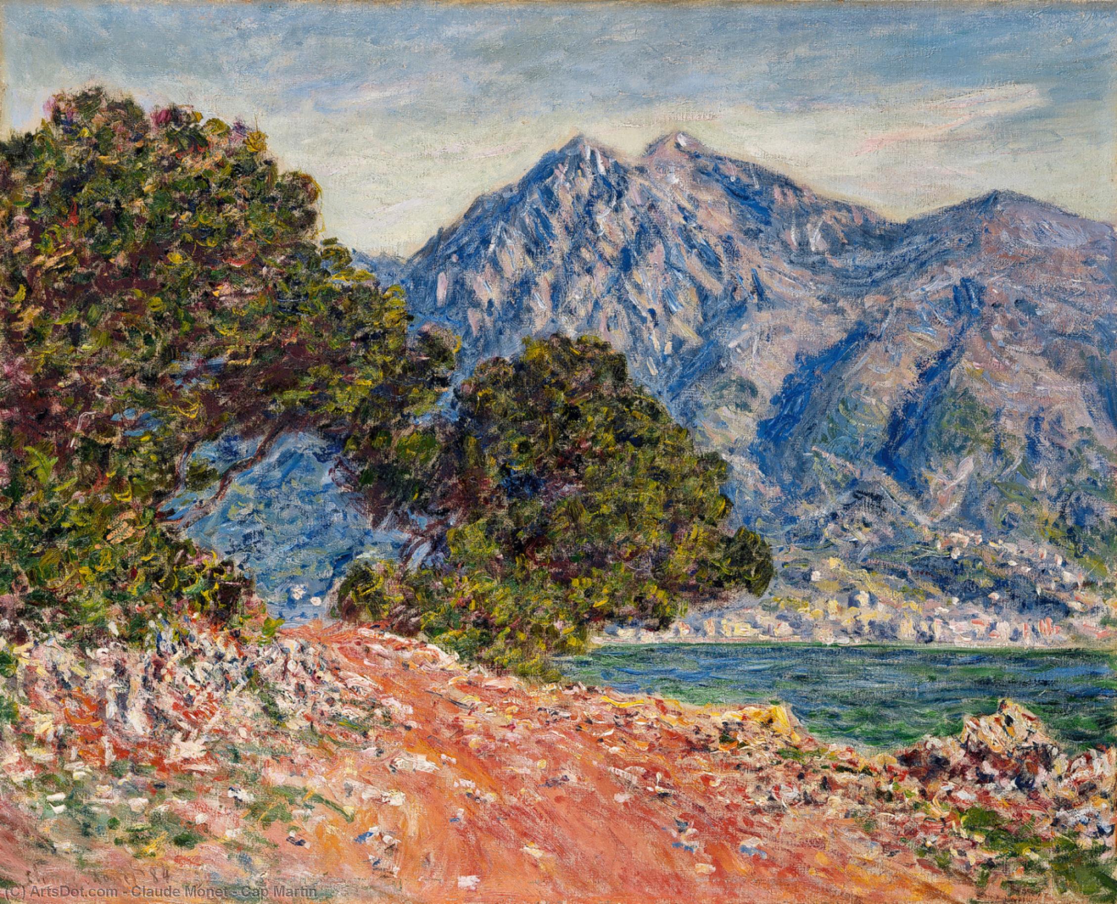 Cap Martín — Claude Monet