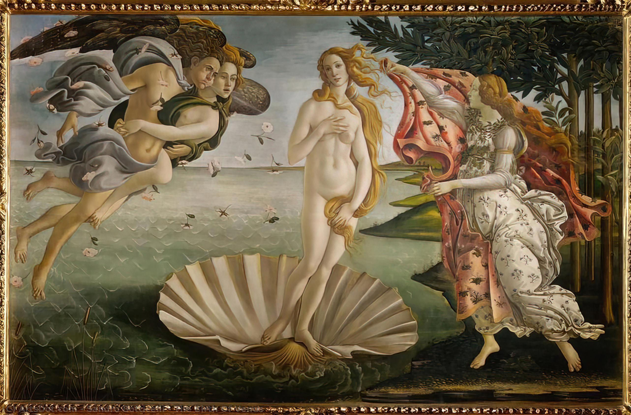 The Birth Of Venus — Sandro Botticelli