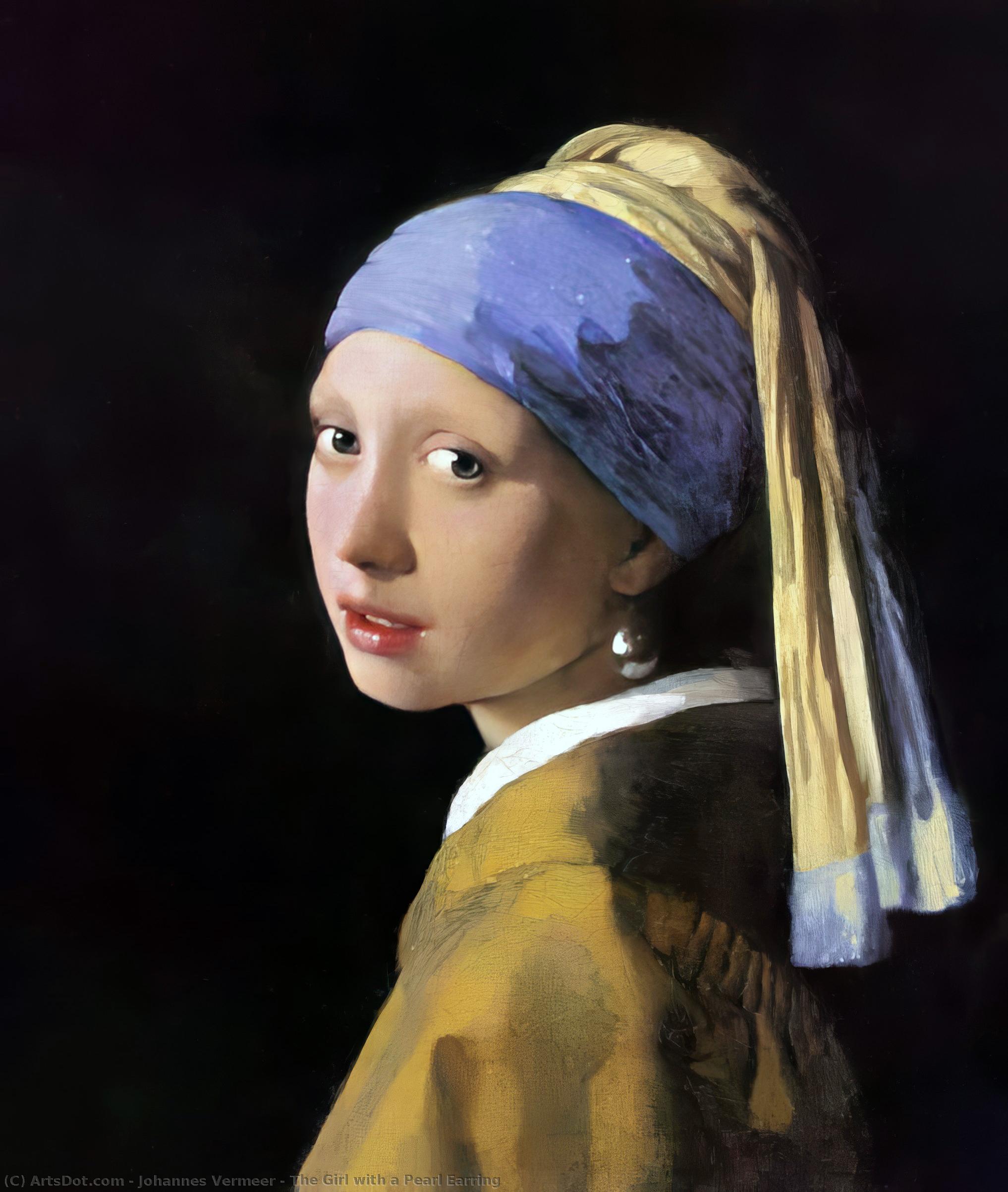 The Girl With A Pearl Earring — Johannes Vermeer