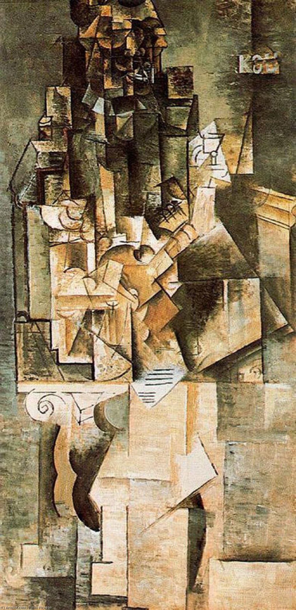 Der Mann Mit Der Gitarre — Pablo Picasso