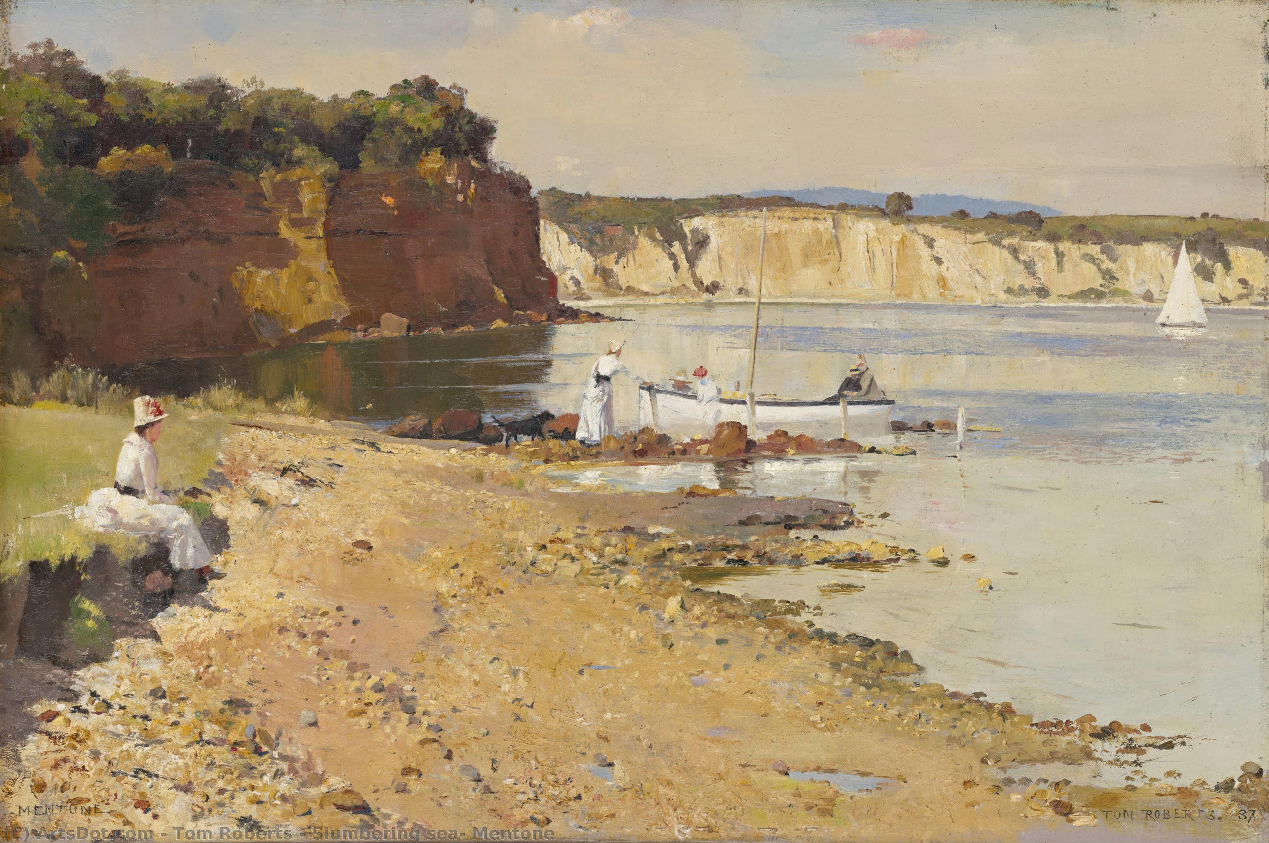 Mare Assopito, Mentone — Tom Roberts