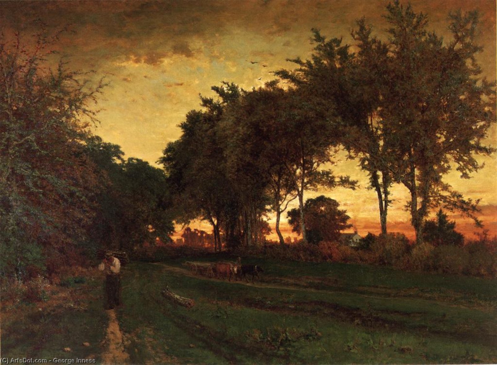 Evening Landscape — George Innes