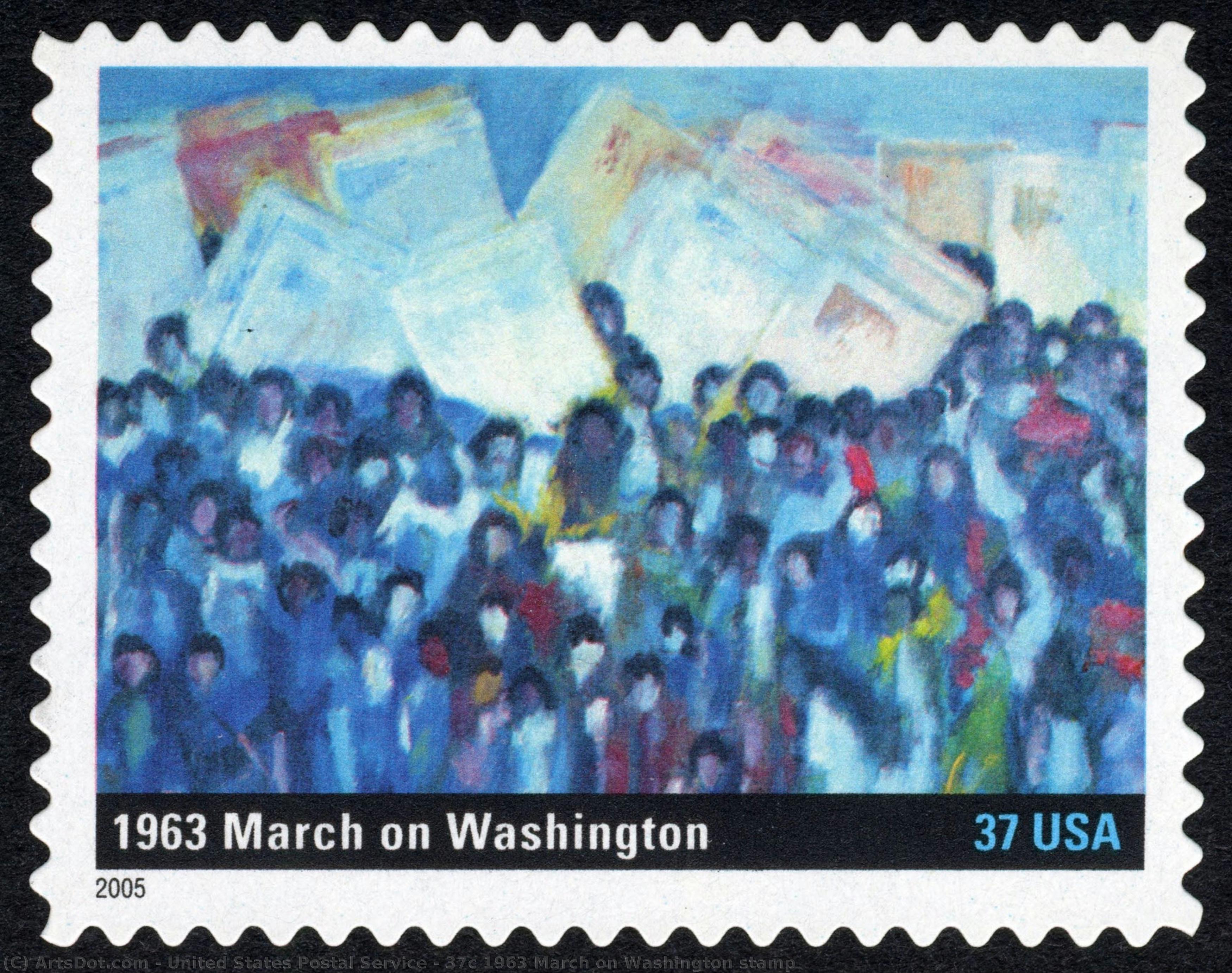 37c 1963 March On Washington Stamp — United States Postal Service