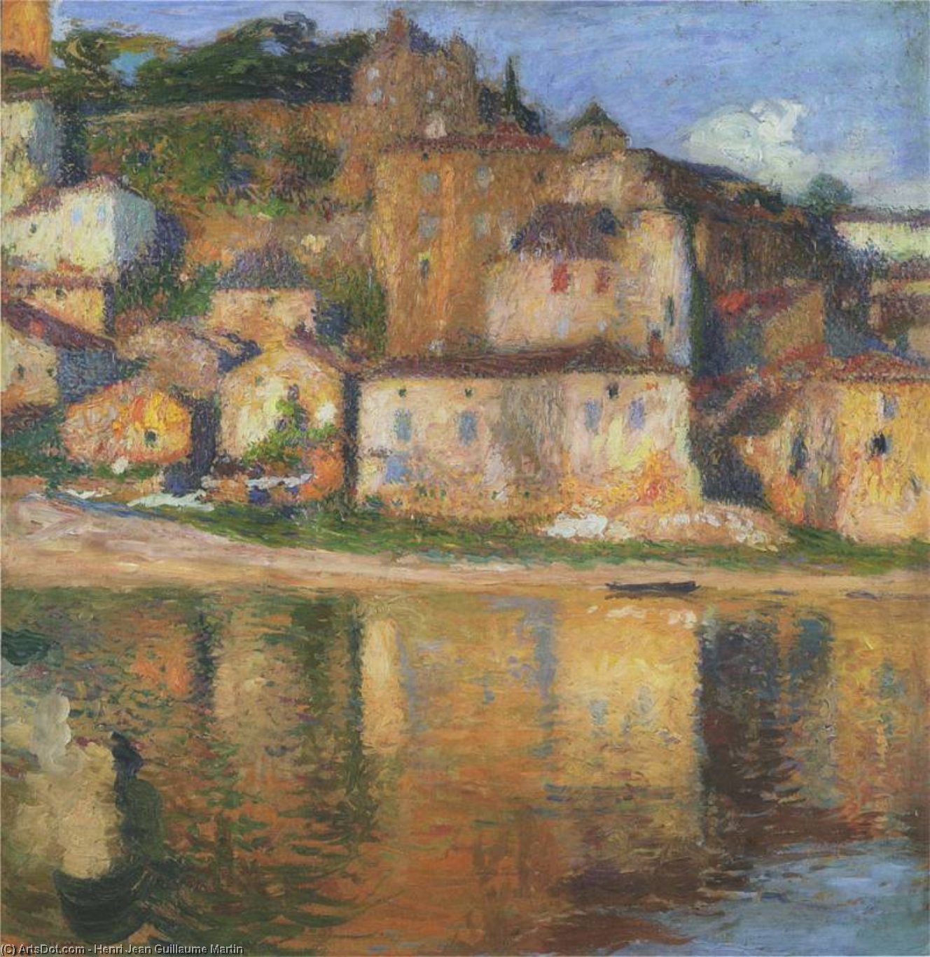 Vista De Puy L'eveque — Henri Jean Guillaume Martin