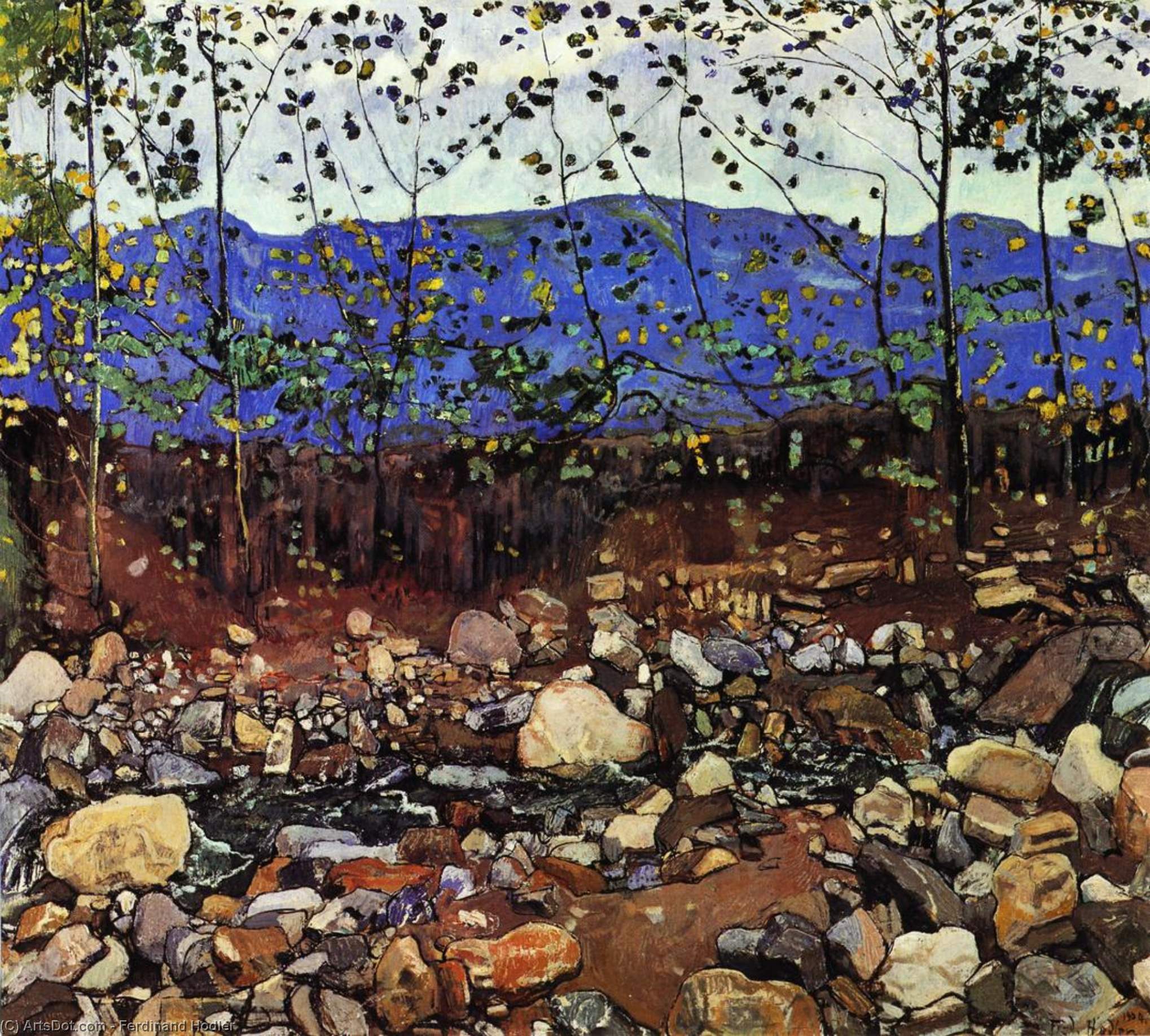 Forest Stream — Фердинанд Ходлер