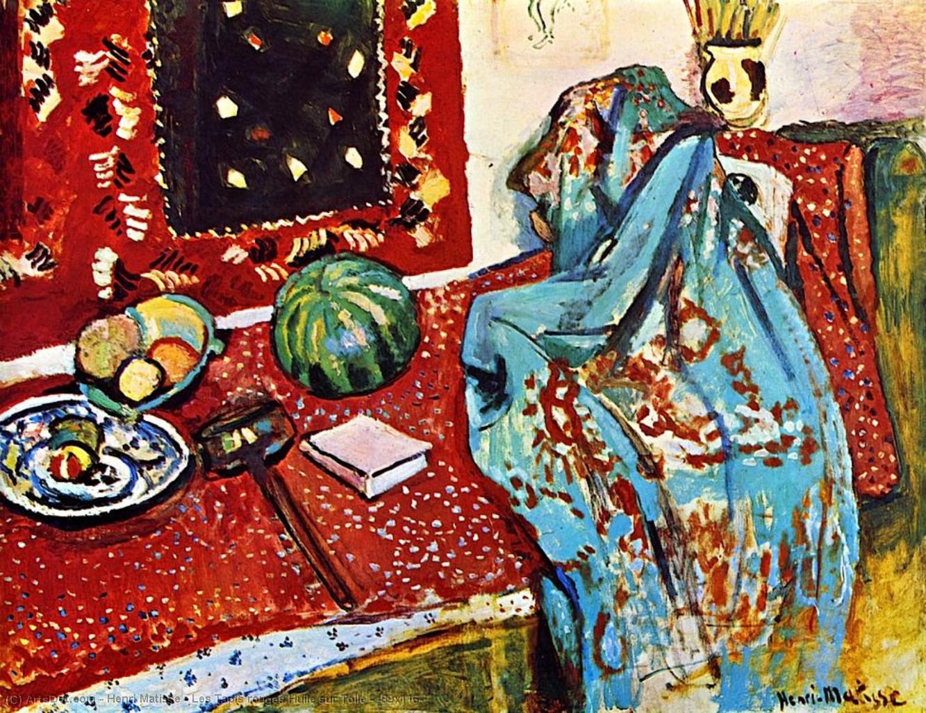 Les Tapis Rouges - Една От Най-известните Картини На Анри Матис. — Хенри Матис