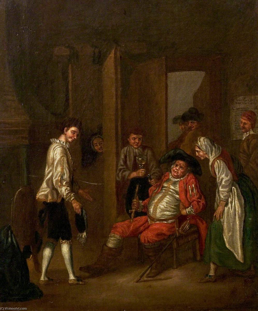 John Collett, Scene in the 'Boar's Head' Tavern from William Shakespeare's 'Henry IV', Part I