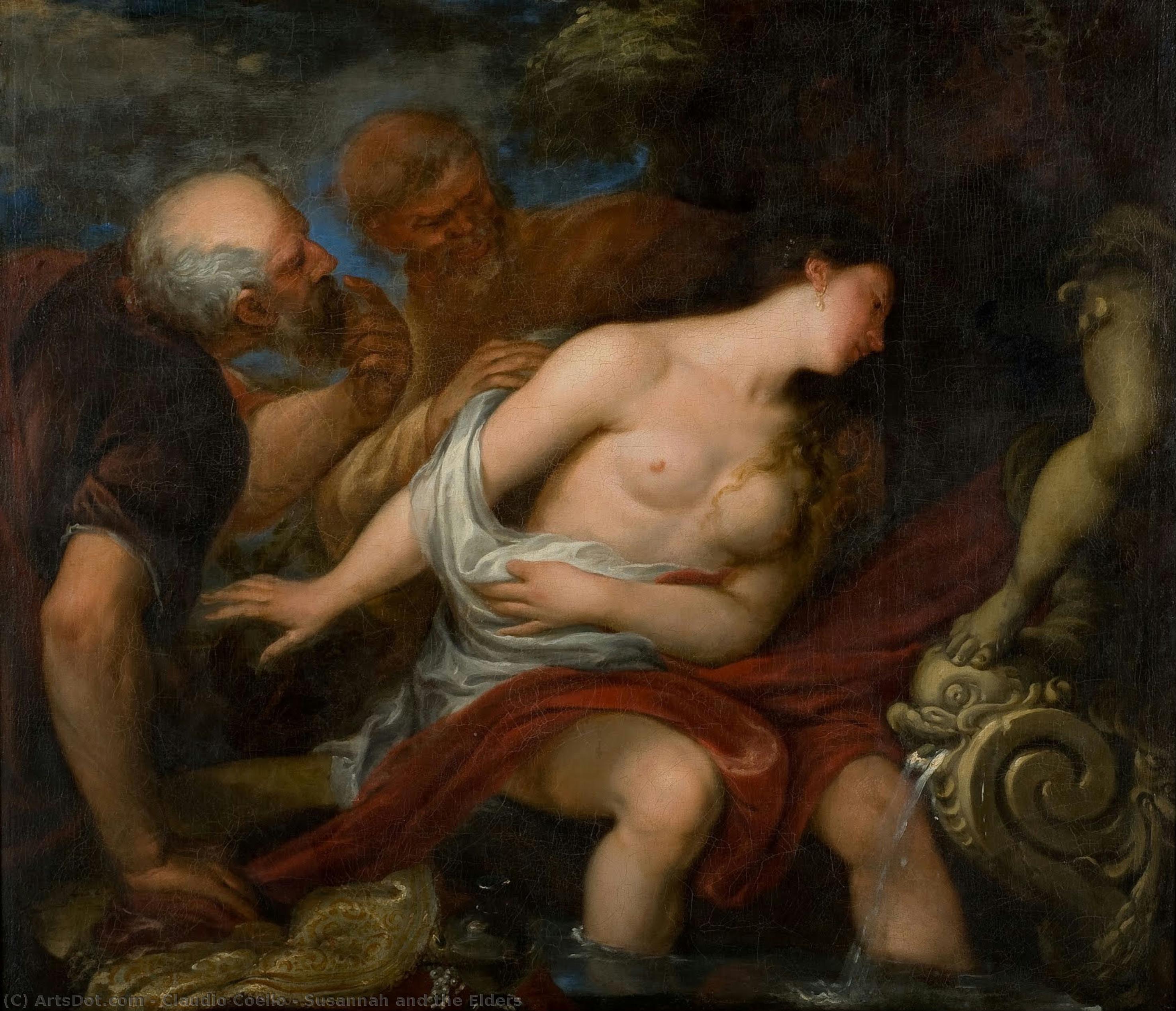 Susannah And The Elders — Claudio Coello