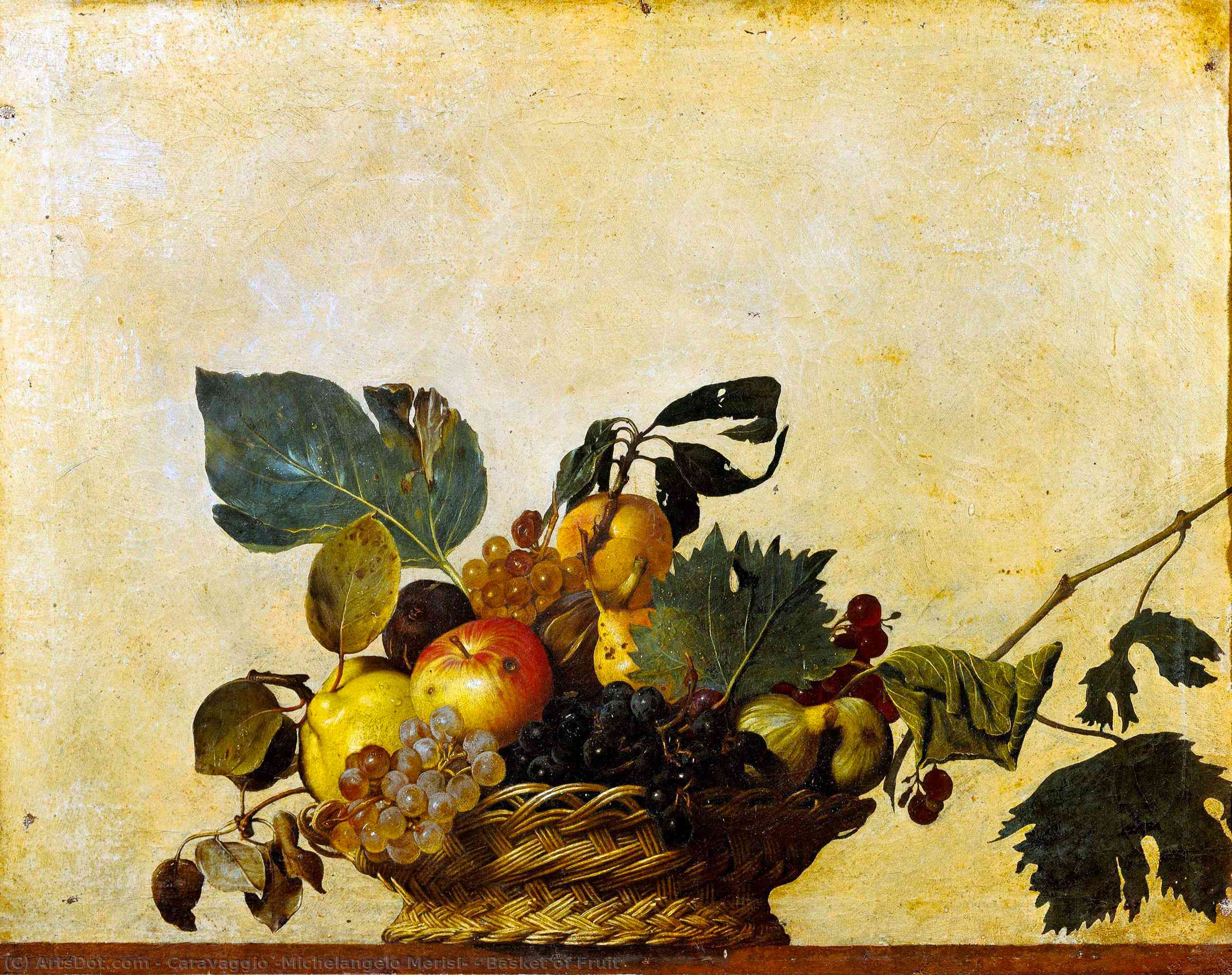 Basket Of Fruit — Caravaggio