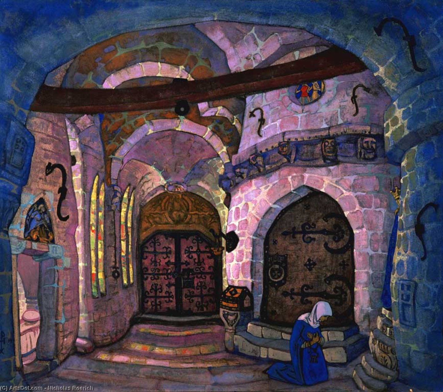 V Samostanu — Nikolaj Reriš