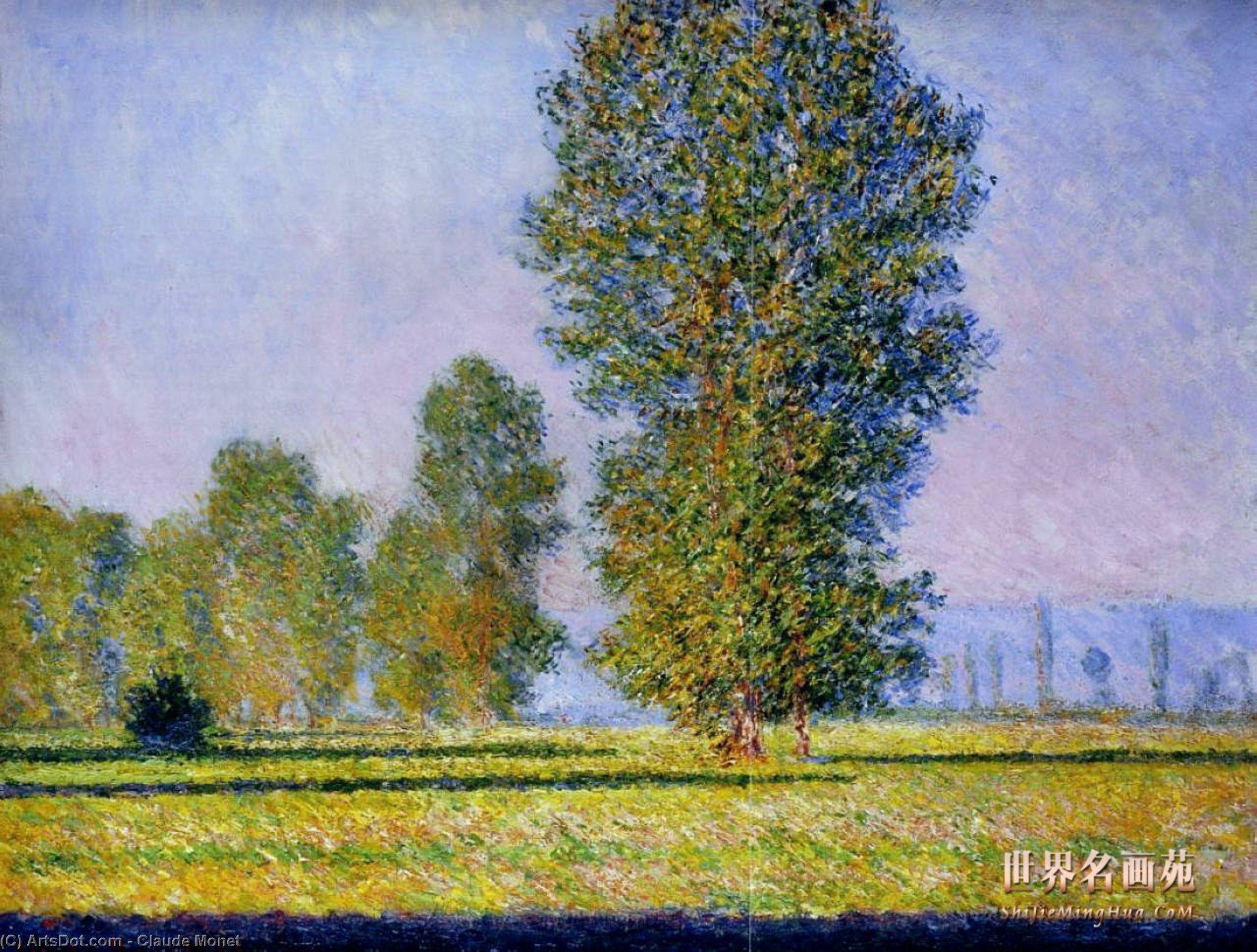 Łąk Pod Limetz — Claude Monet