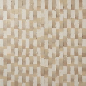 Monolithic Rhythms In Sand And Cream: A Sculptural Study Of Serene Textural Layers — David Moreau