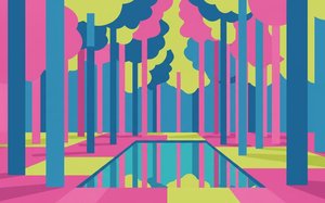 Chromatic Equilibrium: The Digital Arboretum