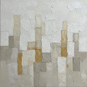 Monolithic Silence: A Sculptural Study In Layered Neutrals And Architectural Rhythm
