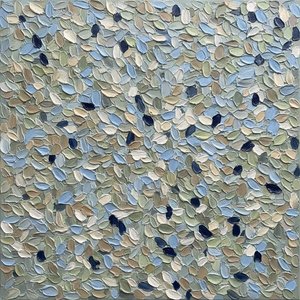 Ephemeral Echoes Of Sage And Slate In A Meditative Organic Mosaic