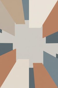 Centric Order In Terracotta And Slate