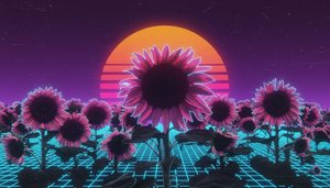 Neon Solstice: The Synthetic Bloom