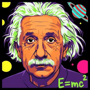 Cosmic Intellect: A Vibrant Symphony Of Relativistic Energy And Celestial Geometry — Caroline Pelletier
