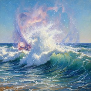 Luminous Convergence: The Ethereal Crest