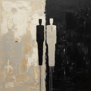 Dualistic Shadows In Monochromatic Descent: A Singular Study Of Archetypal Symmetry