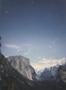 Celestial Permanence: A Nocturnal Study In Granite And Stardust