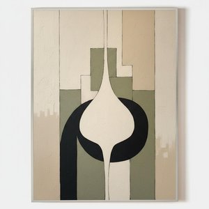 Monolithic Silence: An Organic Study In Earthy Tones And Geometric Equilibrium — Laurent Fabre