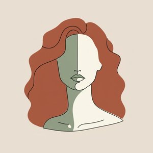 Ethereal Equilibrium: A Meditative Study Of Dualistic Form And Earth Tones
