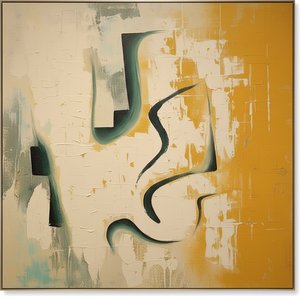Monolithic Echoes Of Ochre And Shadow In A Single Timeless Composition — Laurent Fabre