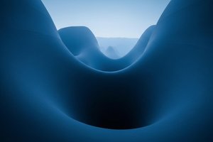Cerulean Abyss: The Silent Undulation
