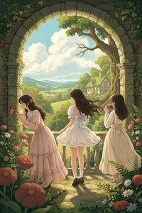 Verdant Whispers: An Afternoon Reverie