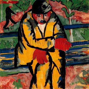 On The Boulevard 1 — Kazimir Malevich
