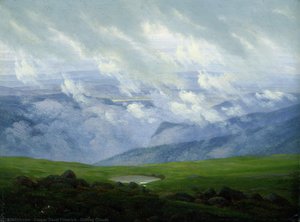 Drifting Clouds — Caspar David Friedrich