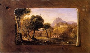 Study For Dream Of Arcadia — Thomas Cole