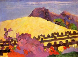 Parahi Te Marae (also Known As There Lies The Temple) — Eugène Henri Paul Gauguin