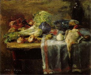 Still Life With Duck — James Ensor