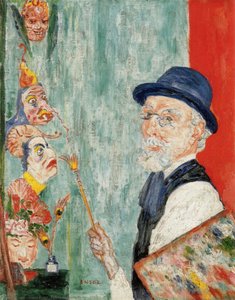Self-portrait With Masks
