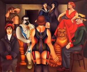The Meeting — Richard Lindner